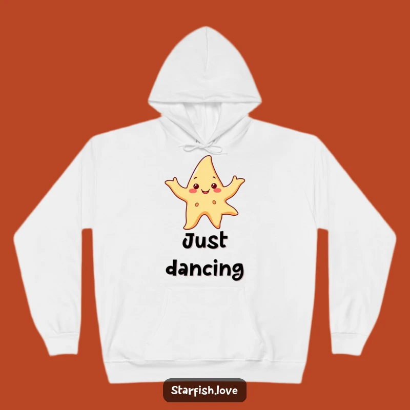Funny Starfish Dance Hoodie: Cozy Up and Boogie with this Humorous Gift