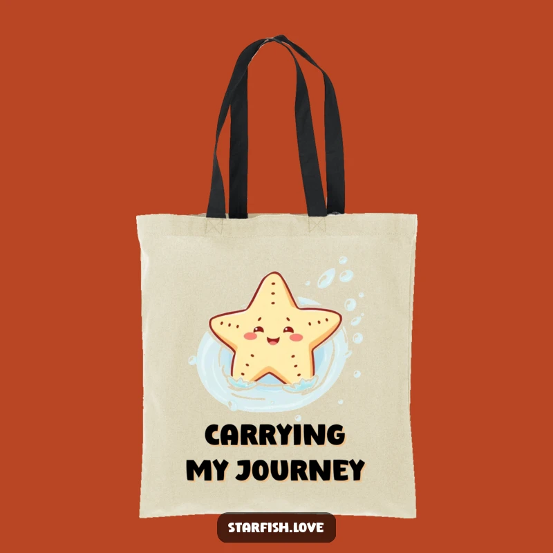 Funny Starfish Current Rider Tote Bag: Carry Your Adventures